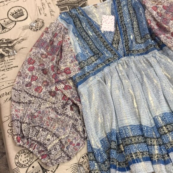 FREE PEOPLE Aliyah Printed Tunic - Picture 7 of 9